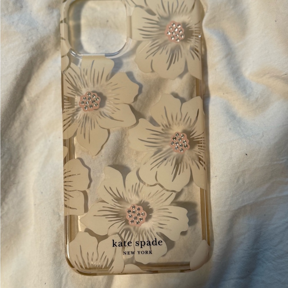 kate spade Cream Floral Phone Case